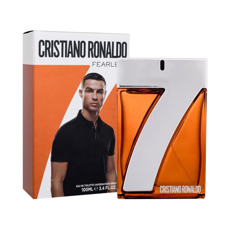 Cristiano Ronaldo CR7 Fearless Eau de Toilette για άνδρες 100 ml ελλατωματική συσκευασία