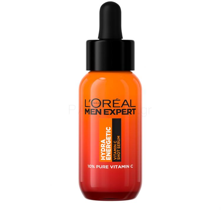 L&#039;Oréal Paris Men Expert Hydra Energetic Vitamin C Shot Serum Ορός προσώπου για άνδρες 30 ml