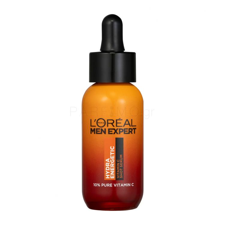 L&#039;Oréal Paris Men Expert Hydra Energetic Vitamin C Shot Serum Ορός προσώπου για άνδρες 30 ml