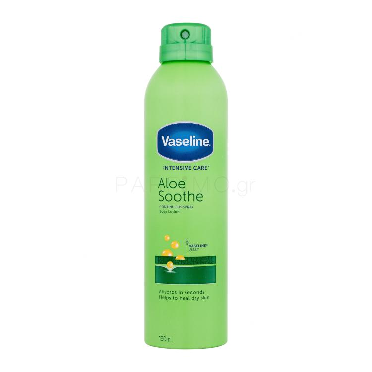 Vaseline Intensive Care Aloe Soothe Body Lotion Spray Λοσιόν σώματος 190 ml