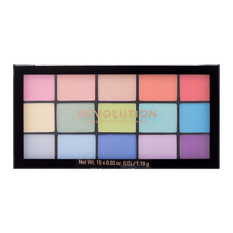 Makeup Revolution London Re-loaded Σκιές ματιών για γυναίκες 16,5 gr Απόχρωση Sugar Pie