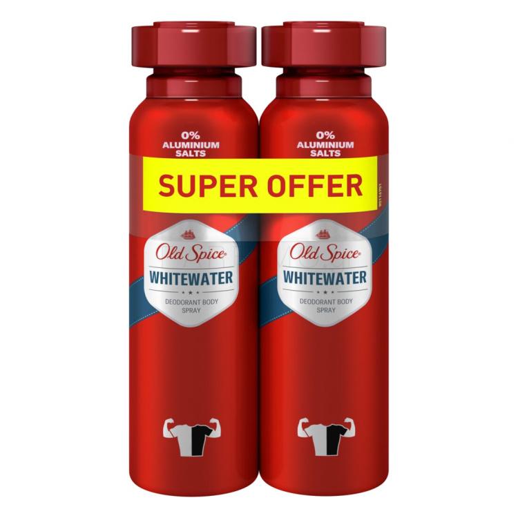 Old Spice Whitewater Αποσμητικό για άνδρες 2x150 ml