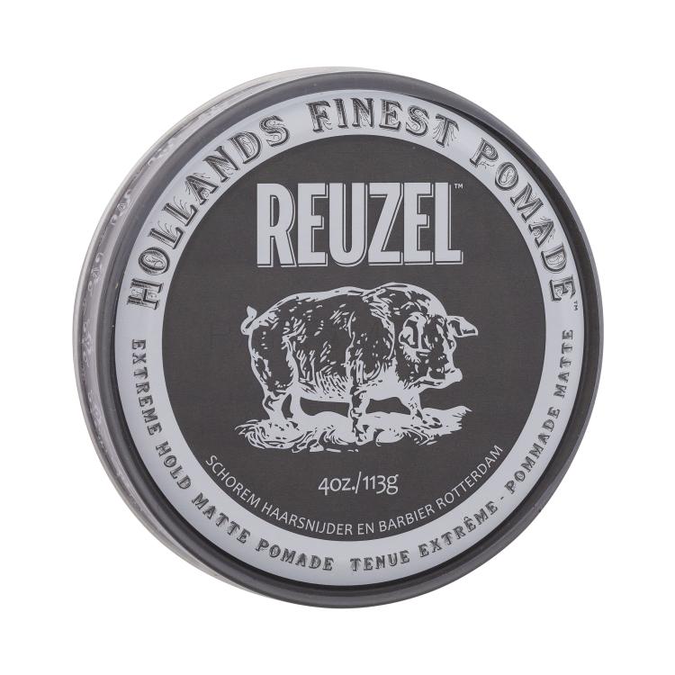 Reuzel Hollands Finest Pomade Extreme Hold Matte Pomade Κρέμα μαλλιών για άνδρες 113 gr