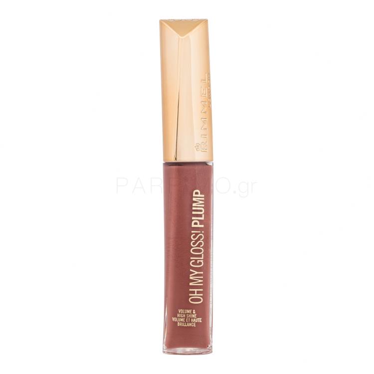 Rimmel London Oh My Gloss! Plump Lip Gloss για γυναίκες 6,5 ml Απόχρωση 758 Rosie Posie