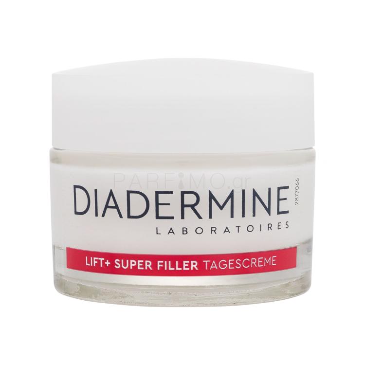 Diadermine Lift+ Super Filler Anti-Age Day Cream Κρέμα προσώπου ημέρας για γυναίκες 50 ml ελλατωματική συσκευασία