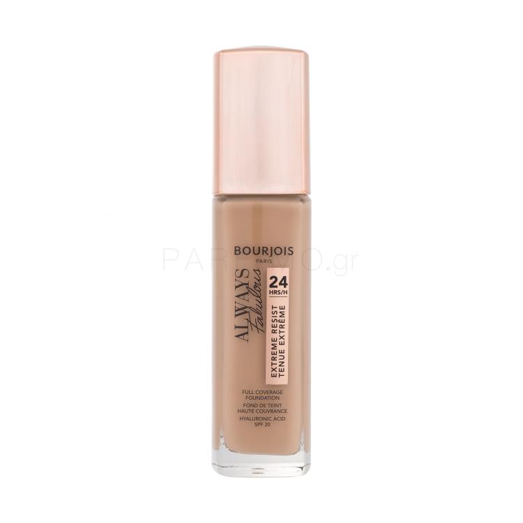 BOURJOIS Paris Always Fabulous 24H SPF20 Make up για γυναίκες 30 ml Απόχρωση 405 Rose Honey