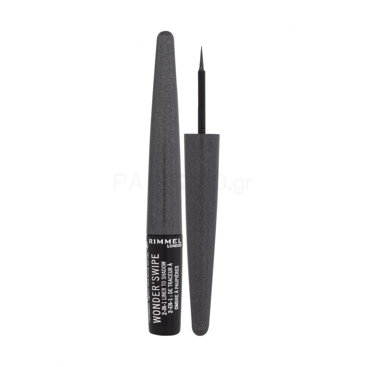 Rimmel London Wonder´Swipe 2in1 Eyeliner για γυναίκες 1,7 ml Απόχρωση 014 Fashun