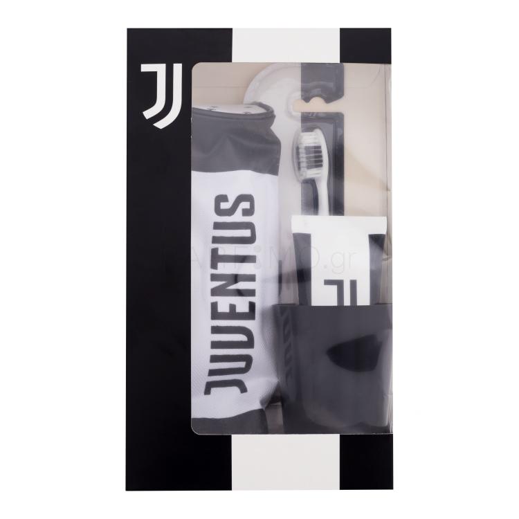 Juventus Juventus Σετ δώρου οδοντόκρεμα 75 ml + οδοντόβουρτσα + κύπελλο οδοντόβουρτσας + τσαντάκι καλλυντικών