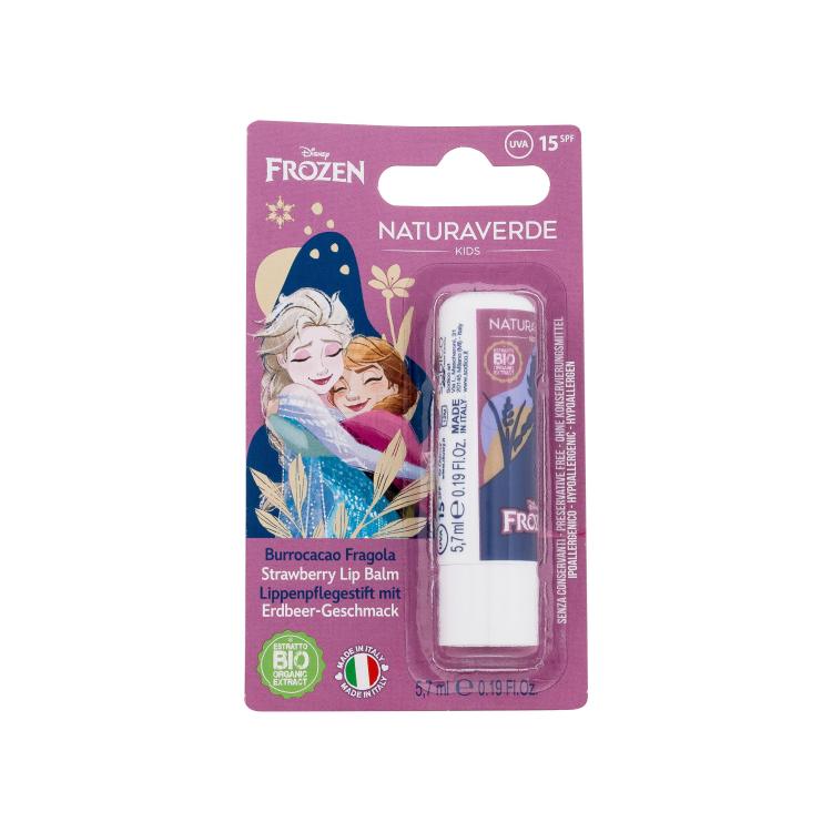 Naturaverde Disney Frozen Strawberry Lip Balm Βάλσαμο για τα χείλη για παιδιά 5,7 ml