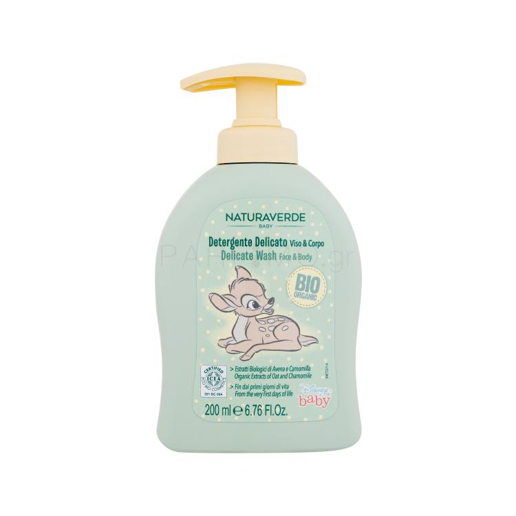 Naturaverde Disney Baby Delicate Wash Αφρόλουτρο για παιδιά 200 ml