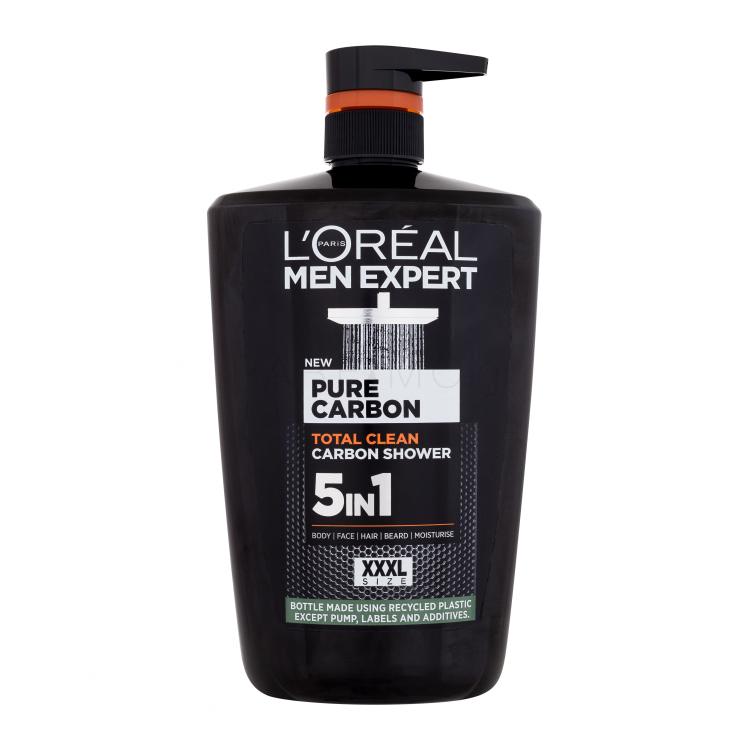 L&#039;Oréal Paris Men Expert Pure Carbon 5in1 Αφρόλουτρο για άνδρες 1000 ml