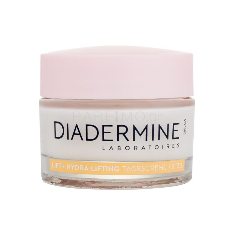 Diadermine Lift+ Hydra-Lifting Anti-Age Day Cream SPF30 Κρέμα προσώπου ημέρας για γυναίκες 50 ml ελλατωματική συσκευασία