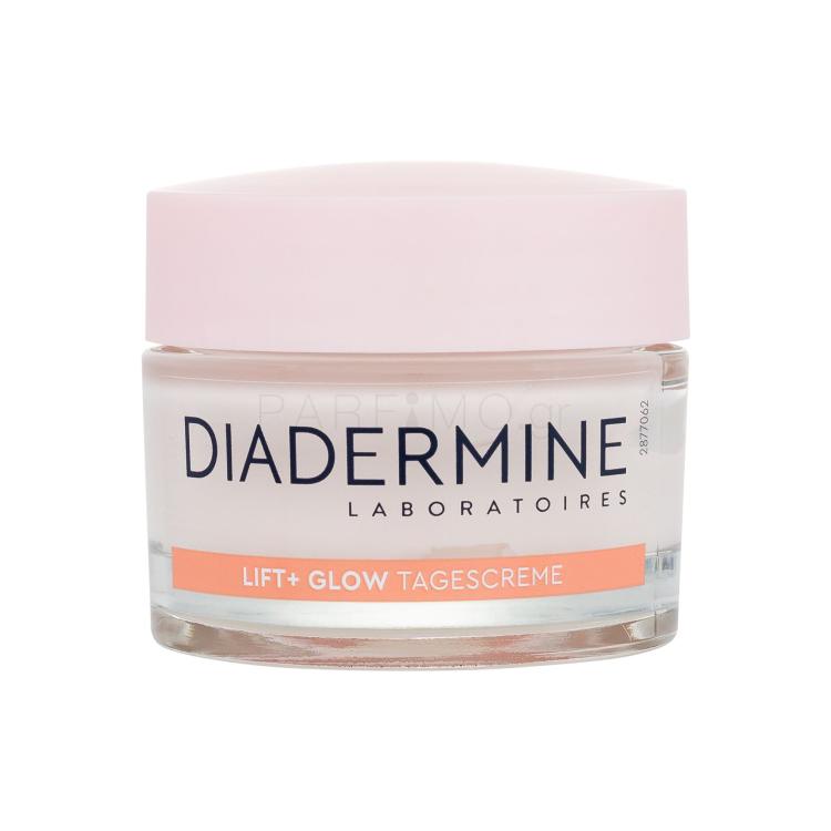 Diadermine Lift+ Glow Anti-Age Day Cream Κρέμα προσώπου ημέρας για γυναίκες 50 ml ελλατωματική συσκευασία