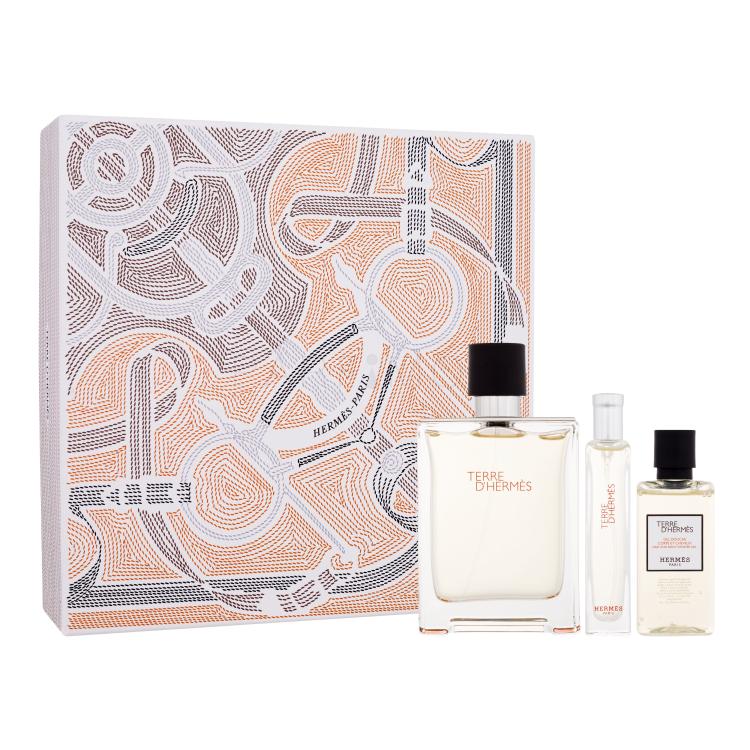 Hermes Terre d´Hermès Σετ δώρου EDT 100 ml + EDT 15 ml + αφρόλουτρο 40 ml