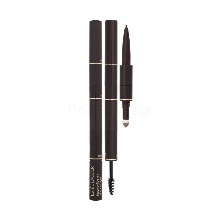 Estée Lauder Brow Perfect 3D All-in-One Styler Μολύβι για τα φρύδια για γυναίκες 1 τεμ Απόχρωση 09 Dark Brunette