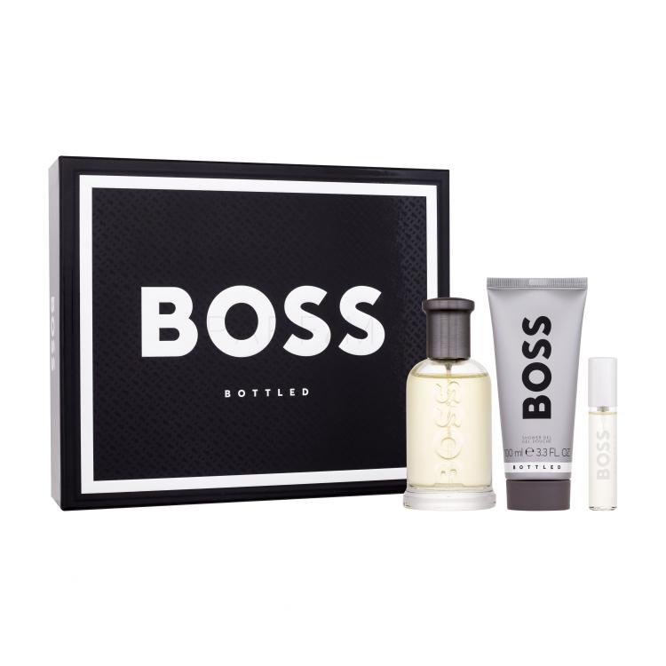 HUGO BOSS Boss Bottled SET1 Σετ δώρου EDT 100 ml + αφρόλουτρο 100 ml + EDT 10 ml