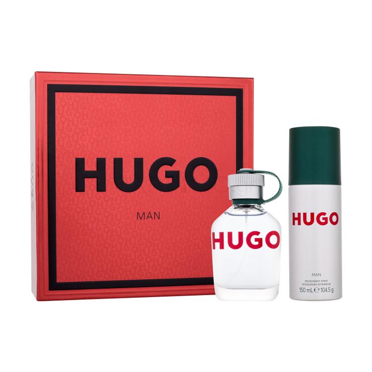 HUGO BOSS Hugo Man SET4 Σετ δώρου EDT 75 ml + αποσμητικό 150 ml