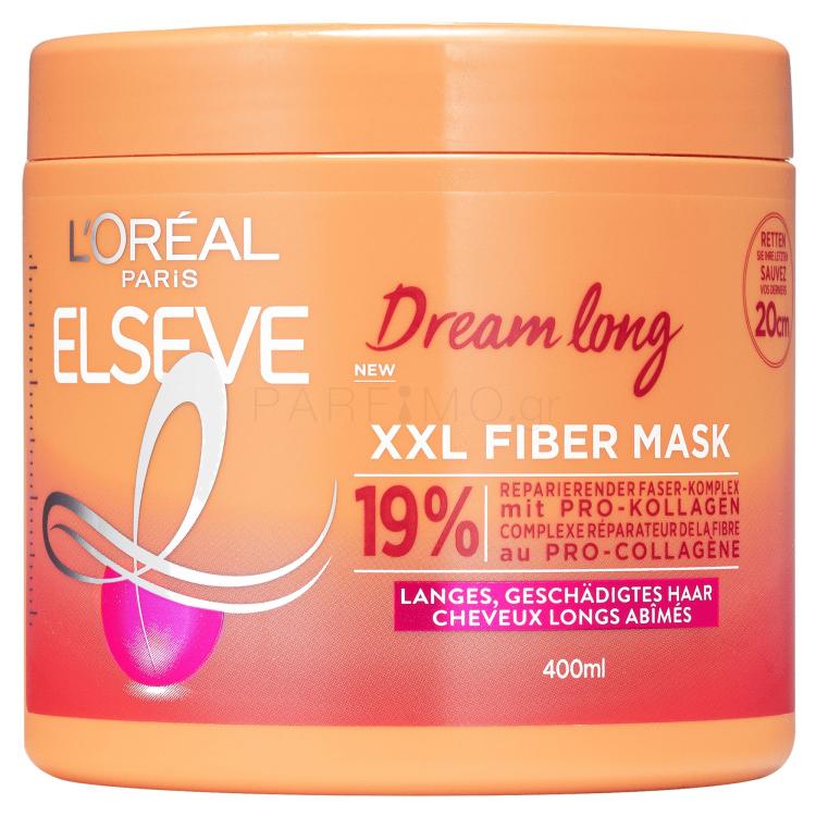 L&#039;Oréal Paris Elseve Dream Long XXL Fiber Mask Μάσκα μαλλιών για γυναίκες 400 ml