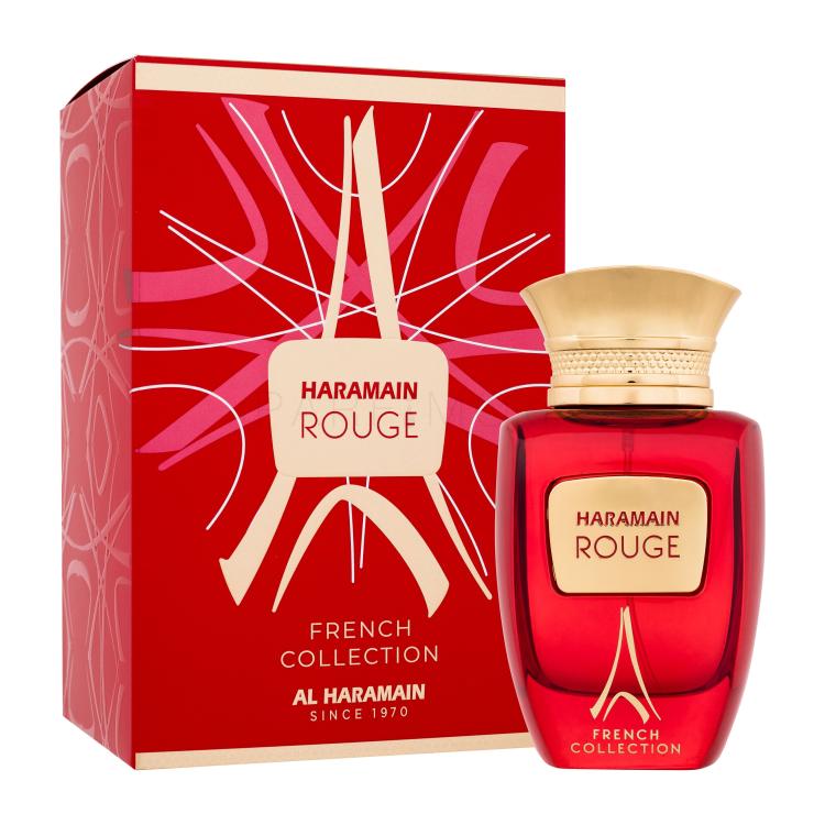 Al Haramain French Collection Rouge Eau de Parfum 100 ml ελλατωματική συσκευασία