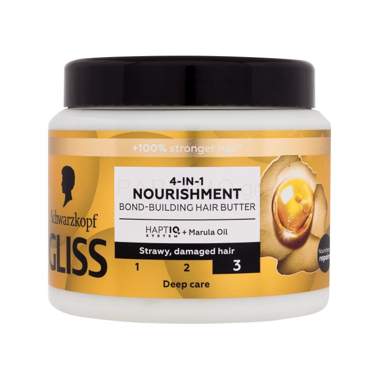 Schwarzkopf Gliss Nourishment 4-in-1 Hair Butter Μάσκα μαλλιών για γυναίκες 400 ml