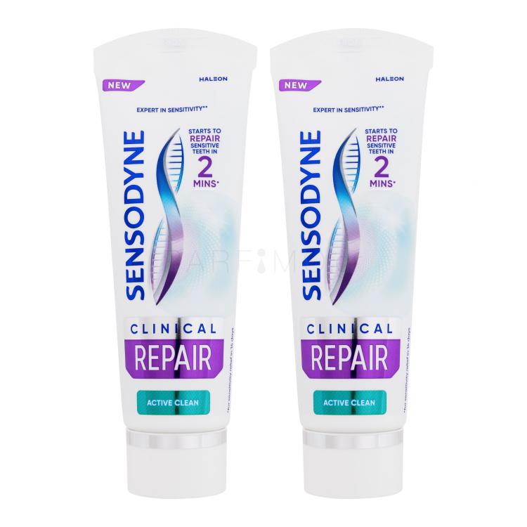 Sensodyne Clinical Repair Active Clean Duo Οδοντόκρεμες Σετ