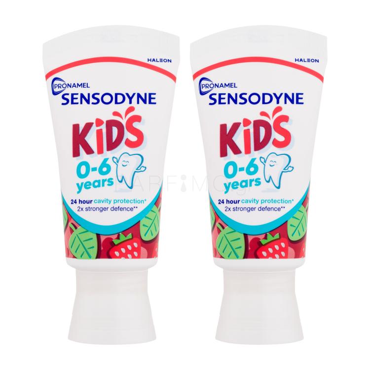 Sensodyne Pronamel Kids 0-6 Years Duo Οδοντόκρεμες για παιδιά Σετ