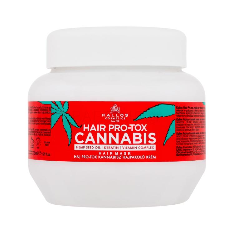 Kallos Cosmetics Hair Pro-Tox Cannabis Μάσκα μαλλιών για γυναίκες 275 ml