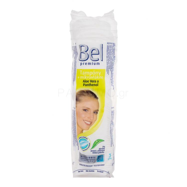 Bel Premium Pads + Microfibres Aloe Vera and Panthenol Δίσκοι ντεμακιγιάζ για γυναίκες Σετ