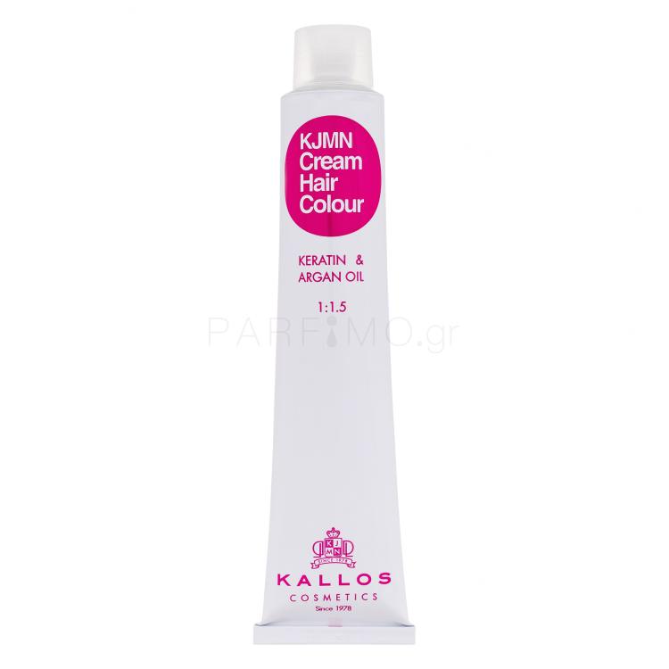 Kallos Cosmetics KJMN Cream Hair Colour Keratin &amp; Argan Oil Βαφή μαλλιών για γυναίκες 100 ml Απόχρωση 9.00 Very Light Blond Plus