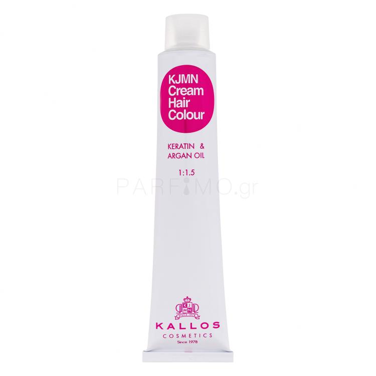 Kallos Cosmetics KJMN Cream Hair Colour Keratin &amp; Argan Oil Βαφή μαλλιών για γυναίκες 100 ml Απόχρωση 10.0 Platinum Blond