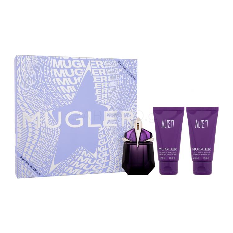 Mugler Alien SET2 Σετ δώρου EDP 30 ml + γαλάκτωμα ντους 50 ml + λοσιόν σώματος 50 ml