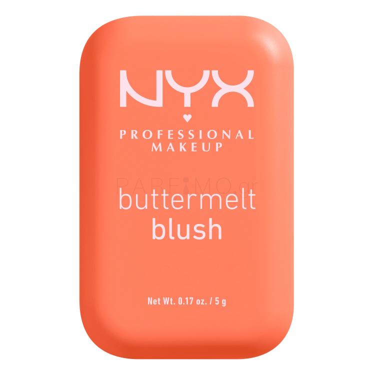 NYX Professional Makeup Buttermelt Blush Ρουζ για γυναίκες 5 gr Απόχρωση 03 Sooner The Butta