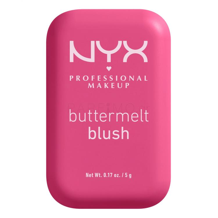 NYX Professional Makeup Buttermelt Blush Ρουζ για γυναίκες 5 gr Απόχρωση 07 Butta With Time