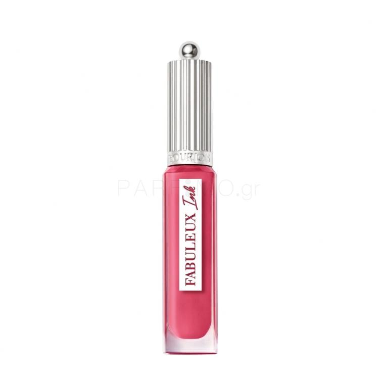 BOURJOIS Paris Fabuleux Ink Κραγιόν για γυναίκες 3,5 ml Απόχρωση 06 Cotton Candy&#039;De