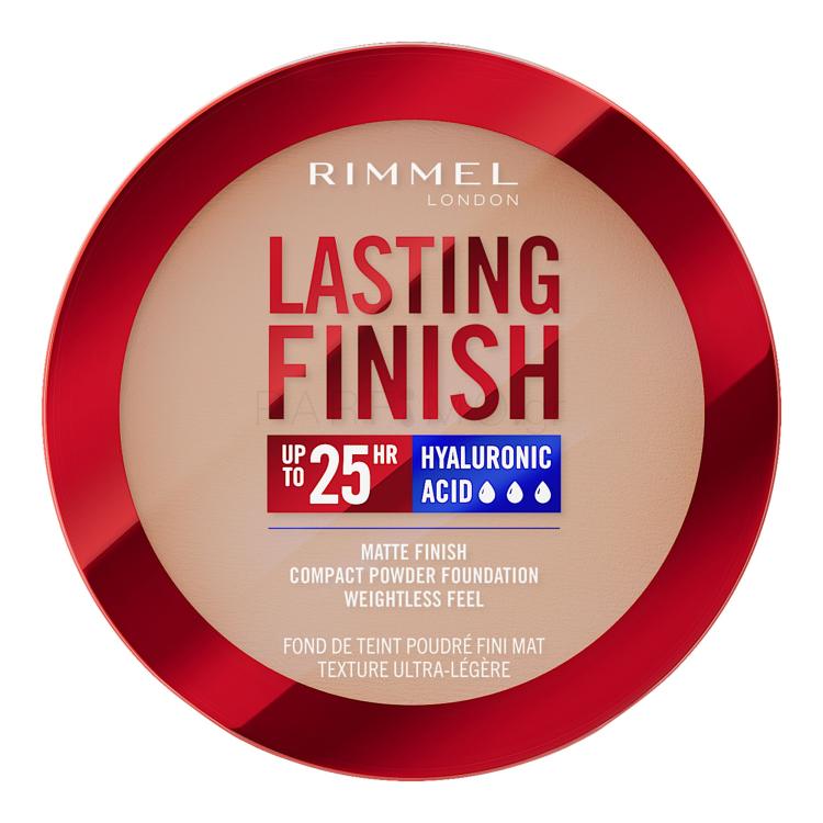 Rimmel London Lasting Finish 25H Compact Powder Foundation SPF20 Make up για γυναίκες 7 gr Απόχρωση 005 Ivory