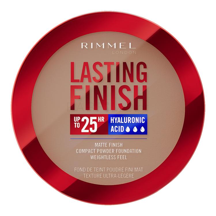 Rimmel London Lasting Finish 25H Compact Powder Foundation SPF20 Make up για γυναίκες 7 gr Απόχρωση 011 Caramel