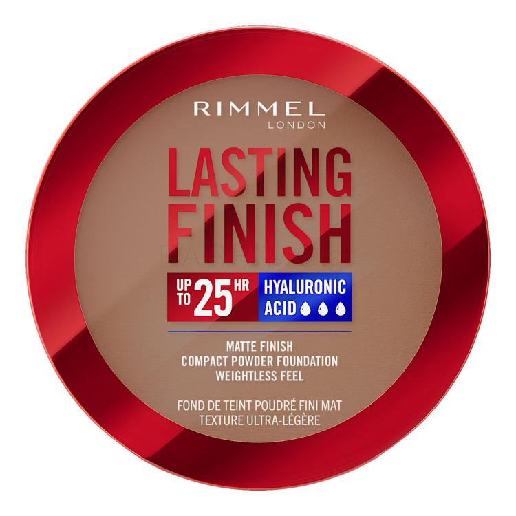 Rimmel London Lasting Finish 25H Compact Powder Foundation SPF20 Make up για γυναίκες 7 gr Απόχρωση 012 Cinnamon