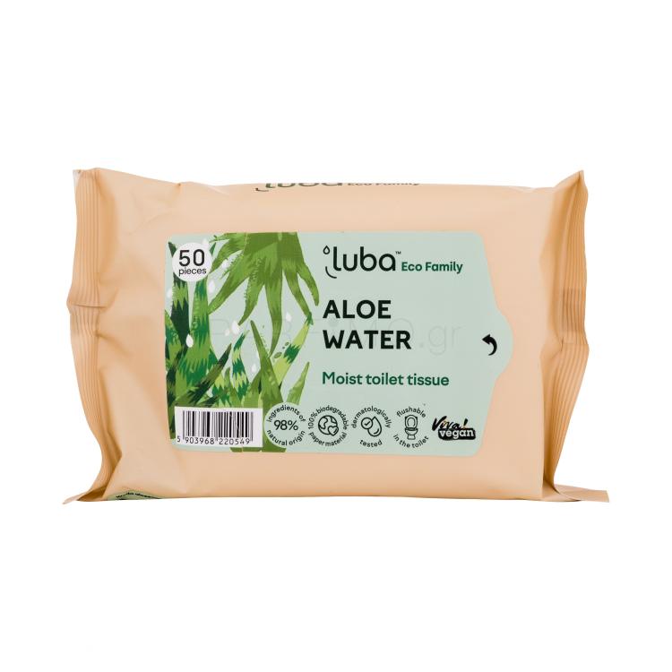 Luba Eco Family Aloe Water Υγρό χαρτί υγείας Σετ