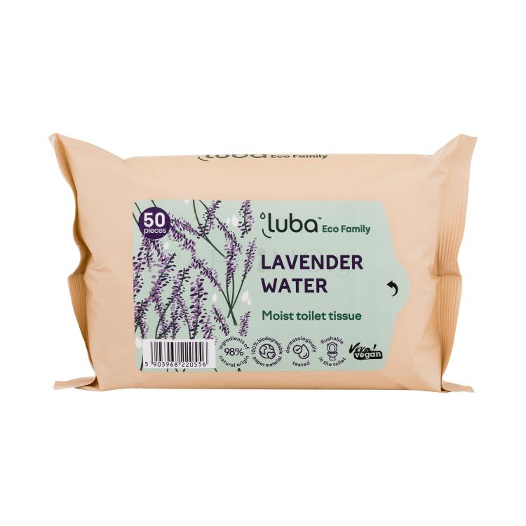 Luba Eco Family Lavender Water Υγρό χαρτί υγείας Σετ