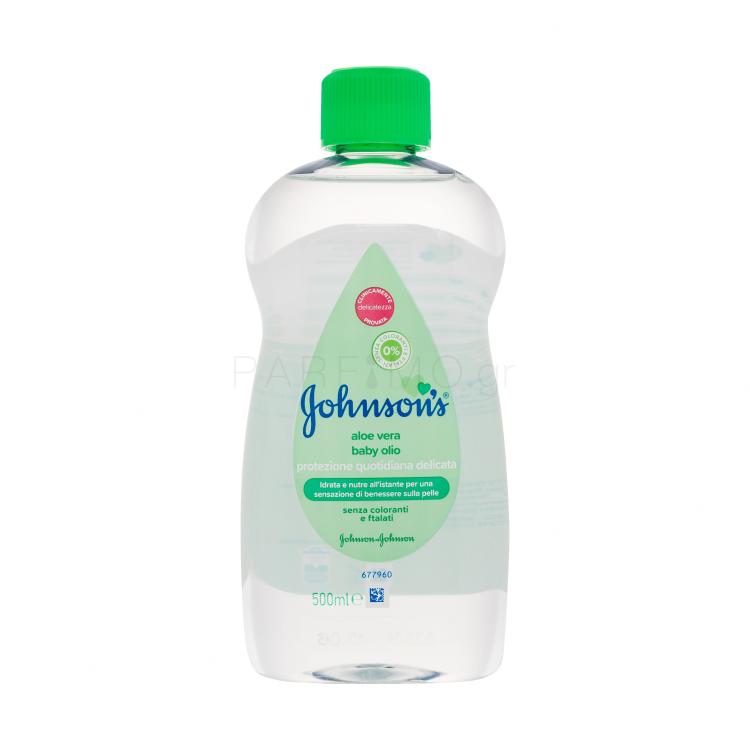 Johnson´s Baby Oil Aloe Vera Λάδι σώματος για παιδιά 500 ml