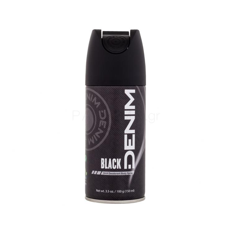 Denim Black 24H Αποσμητικό για άνδρες 150 ml