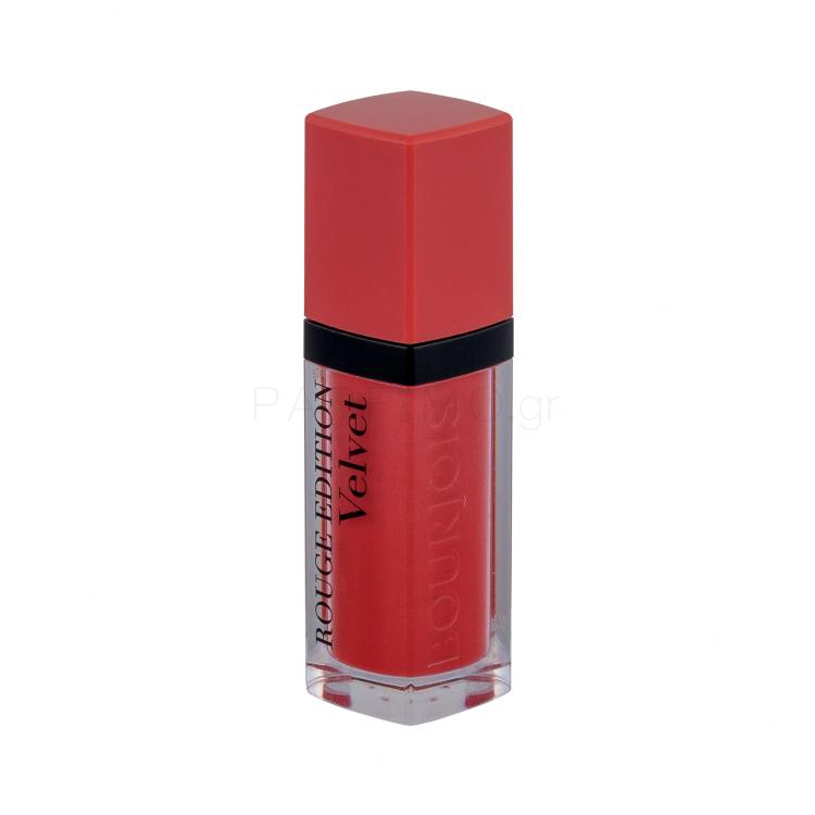 BOURJOIS Paris Rouge Edition Velvet Κραγιόν για γυναίκες 7,7 ml Απόχρωση 04 Peach Club κατεστραμμένο κουτί