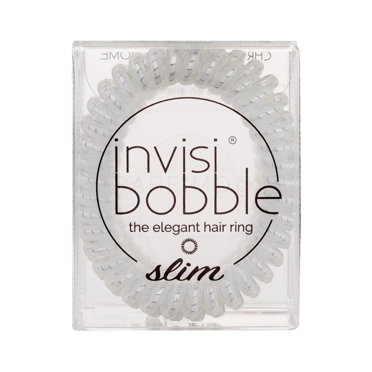 Invisibobble Slim Λαστιχάκι για τα μαλλιά για γυναίκες Απόχρωση Chrome Sweet Chrome Σετ