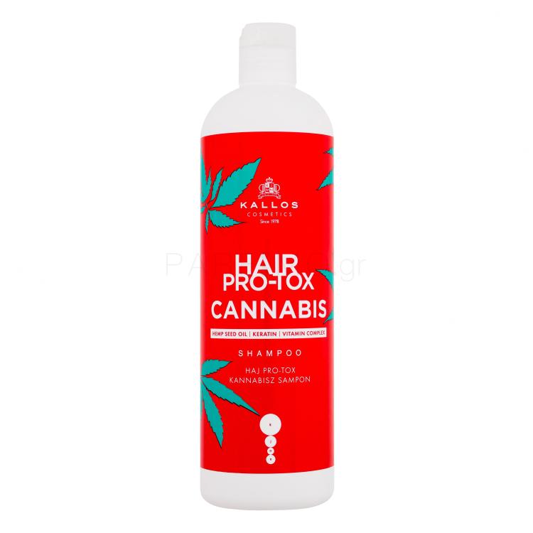 Kallos Cosmetics Hair Pro-Tox Cannabis Σαμπουάν για γυναίκες 500 ml