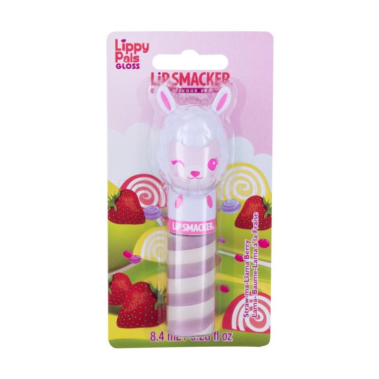 Lip Smacker Lippy Pals Straw-ma-Llama Berry Lip Gloss για παιδιά 8,4 ml κατεστραμμένο κουτί