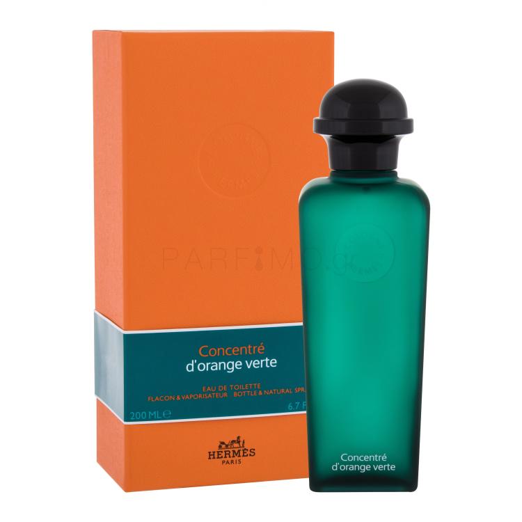 Hermes Concentré d´Orange Verte Eau de Toilette 200 ml ελλατωματική συσκευασία