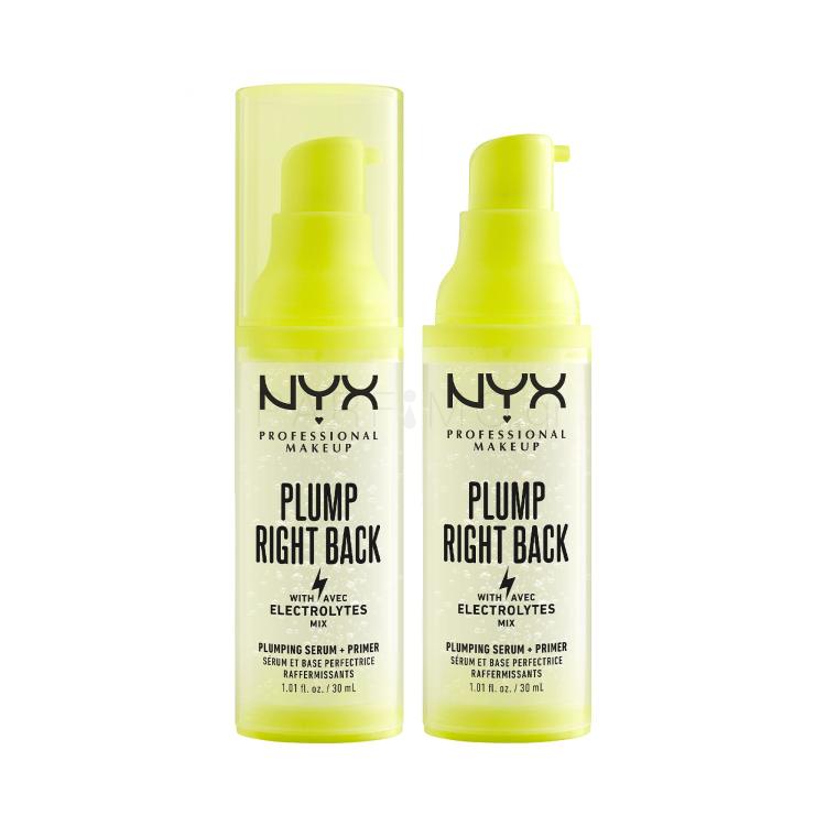 ΕΚΠΤΩΤΙΚΟ ΠΑΚΕΤΟ Βάση μακιγιαζ NYX Professional Makeup Plump Right Back Plumping Serum + Primer