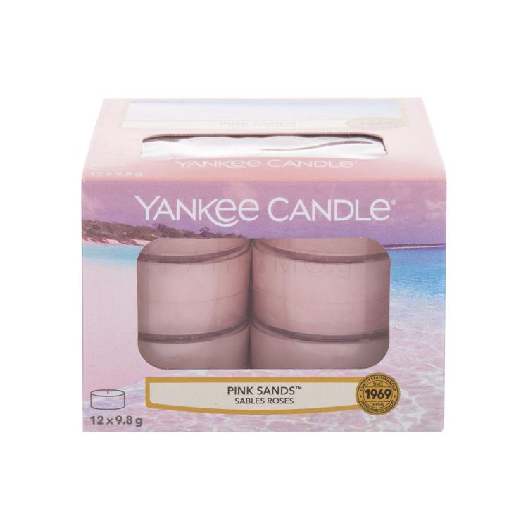 Yankee Candle Pink Sands Αρωματικό κερί 117,6 gr αλλαγή στο χρώμα