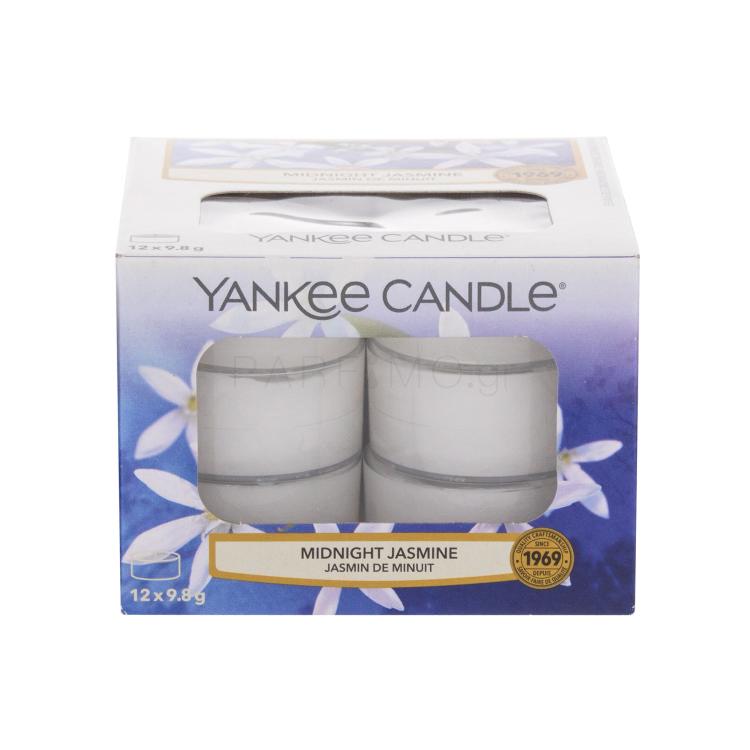 Yankee Candle Midnight Jasmine Αρωματικό κερί 117,6 gr αλλαγή στο χρώμα