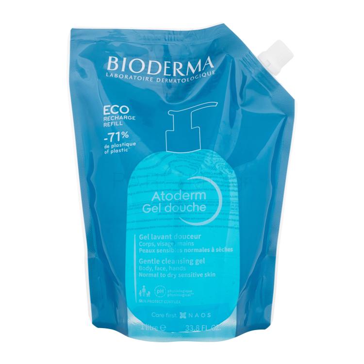 BIODERMA Atoderm Gentle Cleansing Gel Αφρόλουτρο Συσκευασία &quot;γεμίσματος&quot; 1000 ml